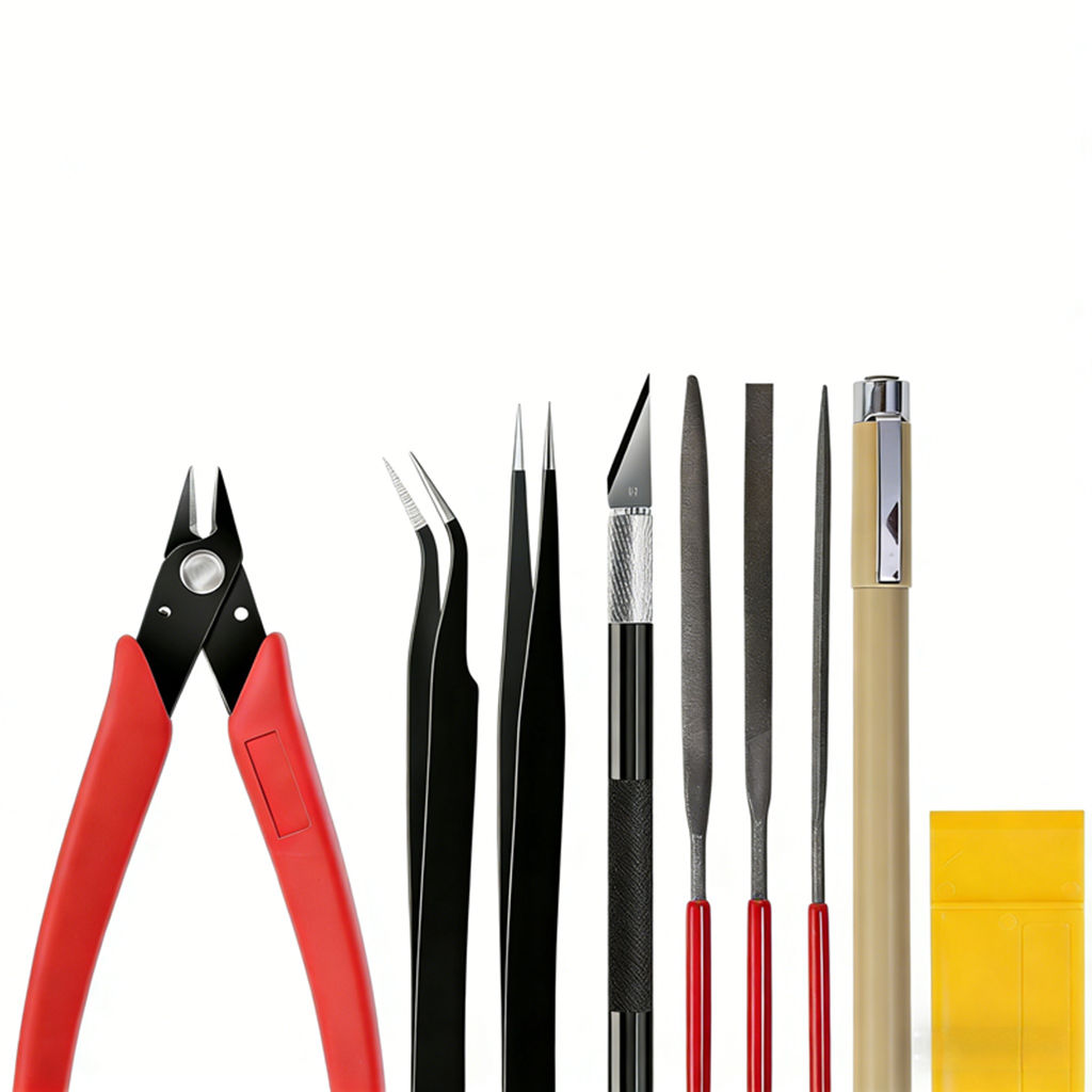 Modeling Tool Kit Tweezers Hobby Knife - For Gundam Model Tool Kit for