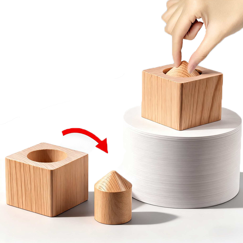 3D Wooden Mechanical Puzzle Marble Run - Impossible Wooden Blocks Take The Of