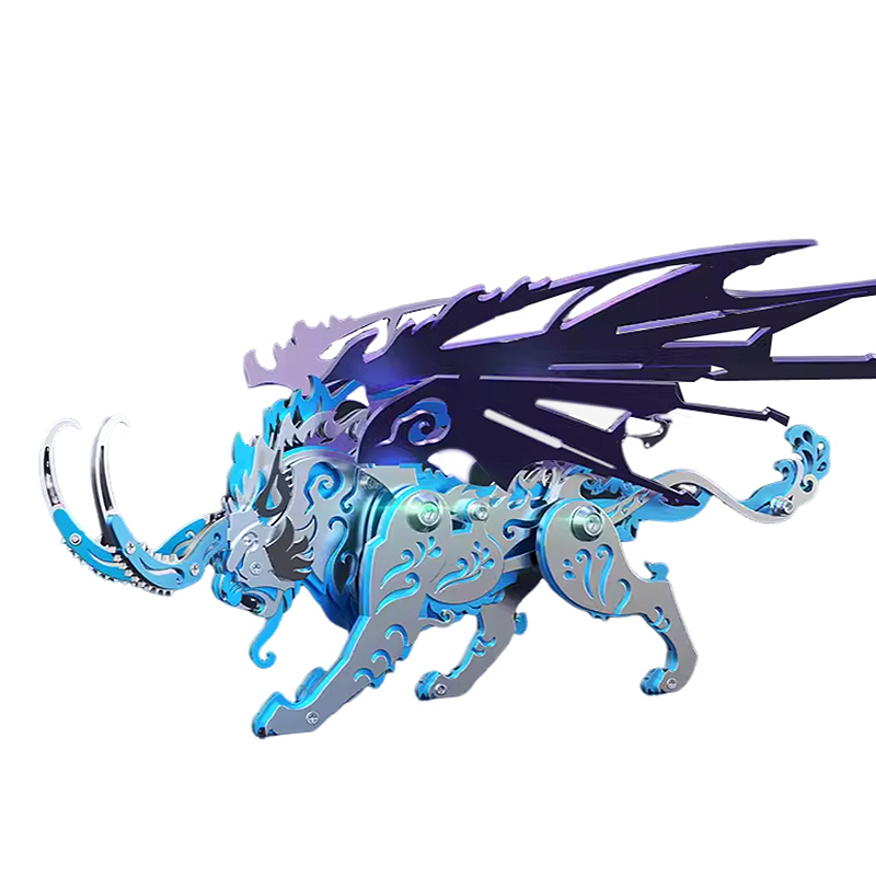 3D DlY Assembly Qiongqi Mechan - Metal 3D Puzzle Stainless Model Kit 评论和价格