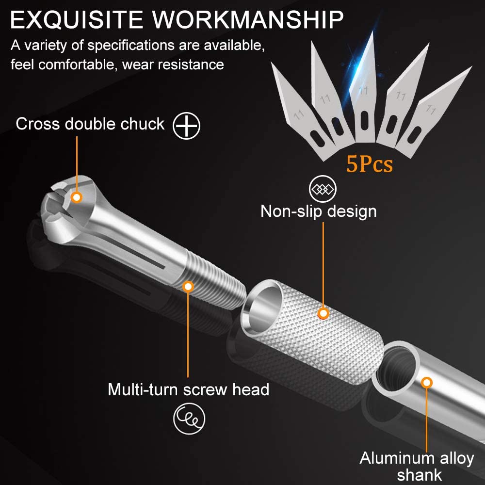 Model Building Tool Set 42 in  - Modeling Tool Kit Tweezers Hobby Knife 评论和价格