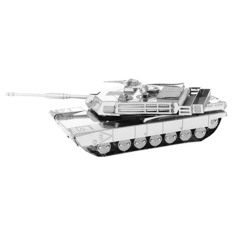 M1 Abrams 3D Metal Puzzle Tank - Metal 3D Puzzle Stainless Model Kit 评论和价格