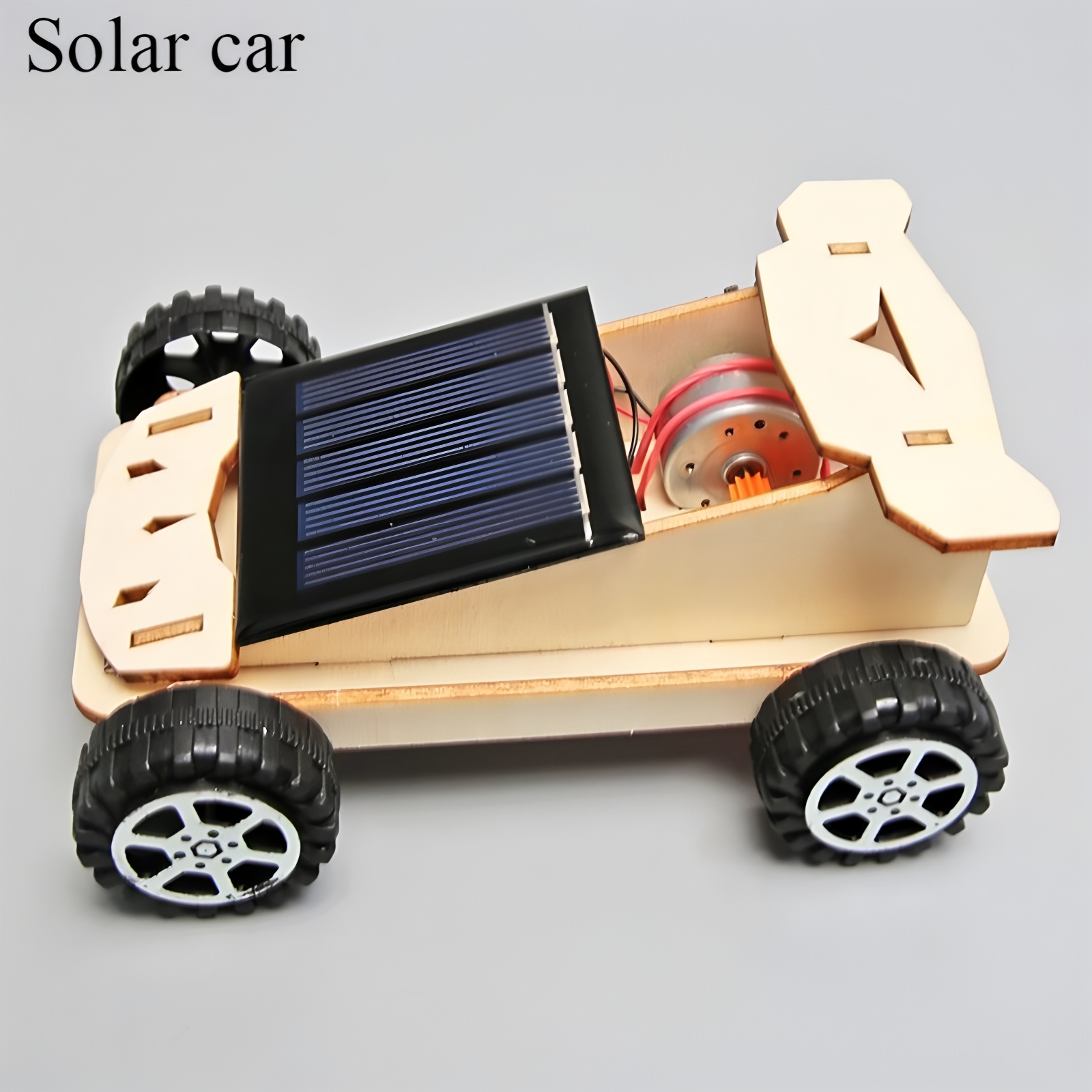 Solar-powered cars, children's - 3D Wooden Mechanical Puzzle Marble Run 评论和价格