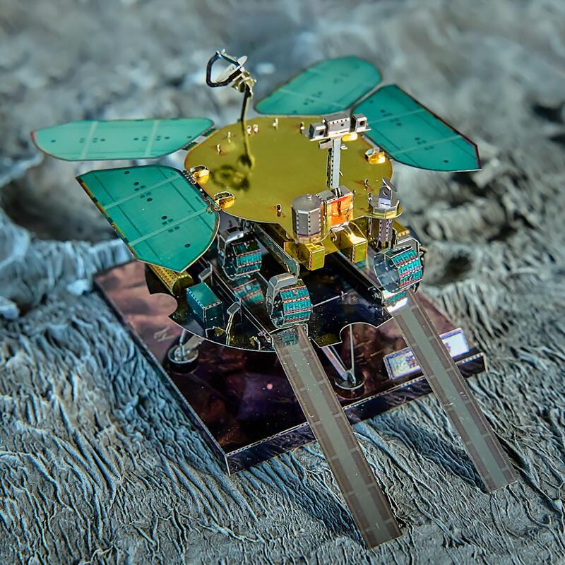 Zhurong Mars Rover 3D Metal Pu - Metal 3D Puzzle Stainless Model Kit 评论和价格