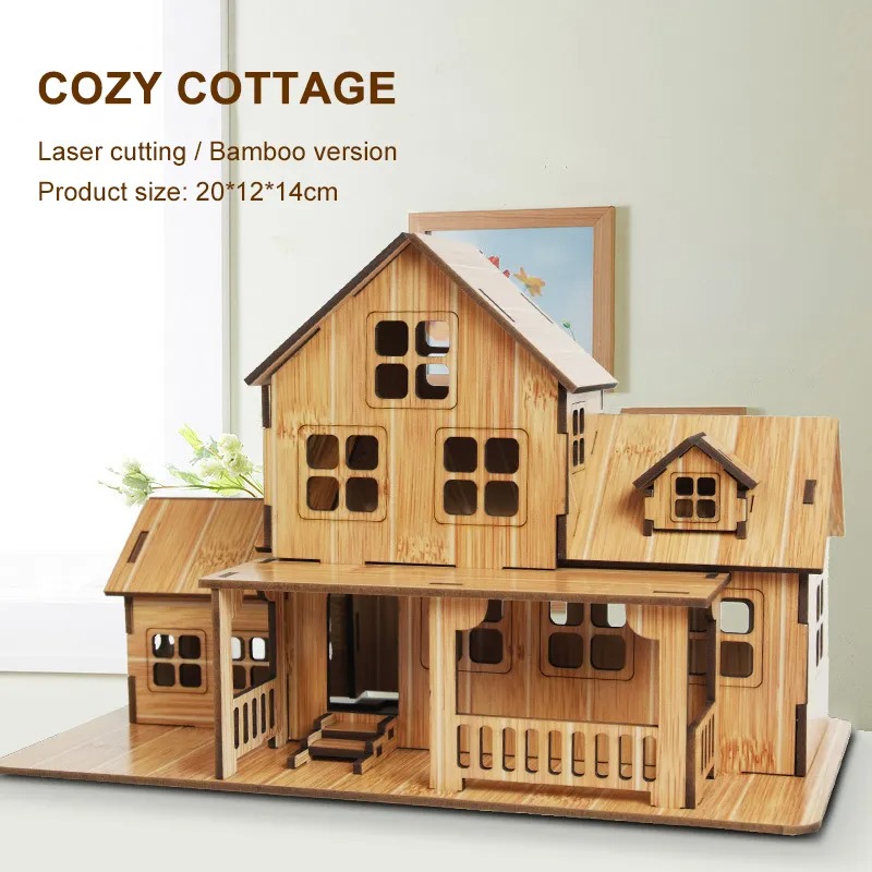 3D Wooden Puzzle Model GamesCo - 3D Wooden Mechanical Puzzle Marble Run 评论和价格