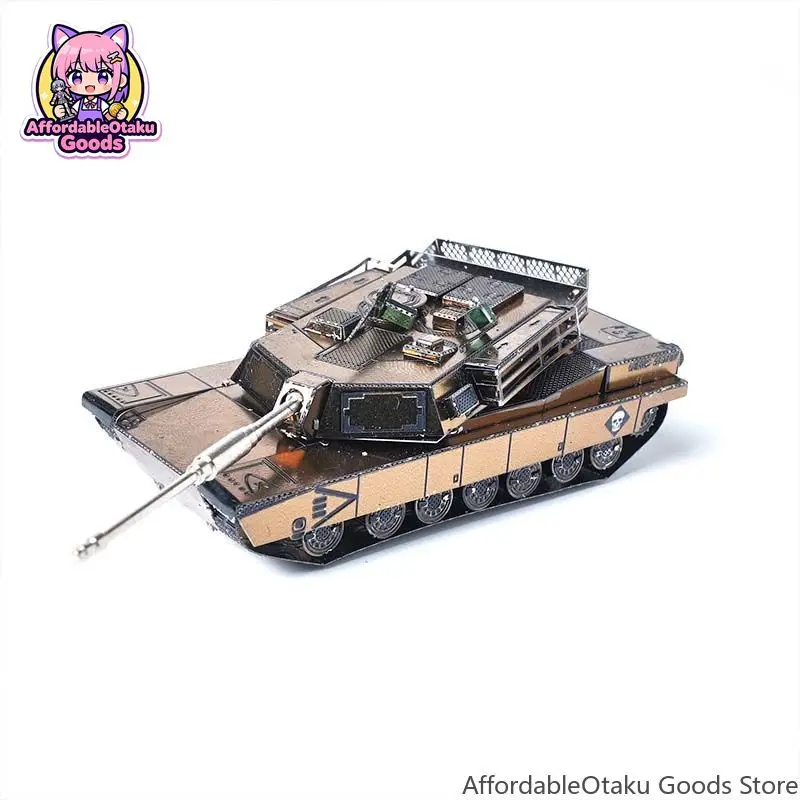 M1 Abrams Main Battle Tank 3D  - Metal 3D Puzzle Stainless Model Kit 评论和价格
