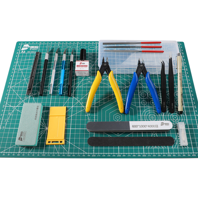 For Gundam Model Building Tool - Modeling Tool Kit Tweezers Hobby Knife 评论和价格