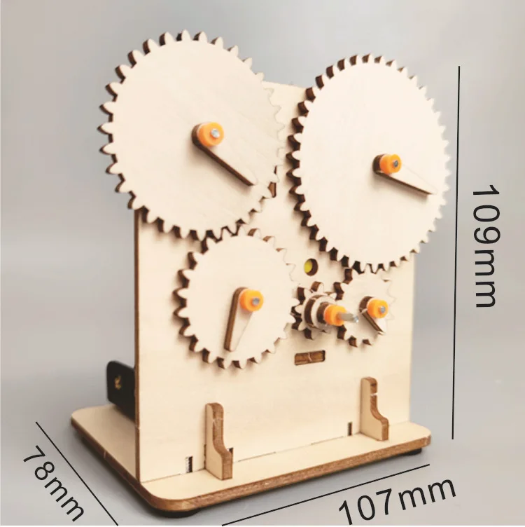 DIY 3D Wooden Mechanical Gear  - 3D Wooden Mechanical Puzzle Marble Run 评论和价格