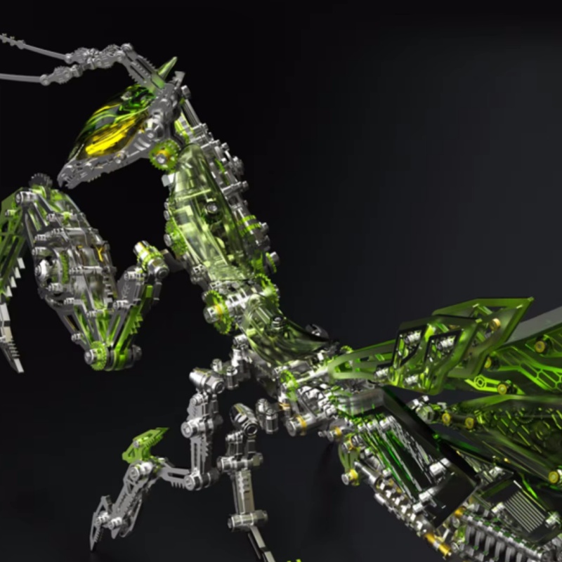 3D Puzzle Mechanical Mantis Me - Metal 3D Puzzle Stainless Model Kit 评论和价格