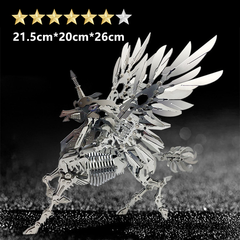 3D metal puzzle children adult - Metal 3D Puzzle Stainless Model Kit 评论和价格