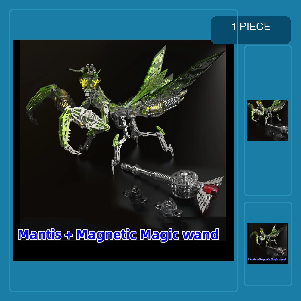 3D Puzzle Mechanical Mantis Me - Metal 3D Puzzle Stainless Model Kit 评论和价格