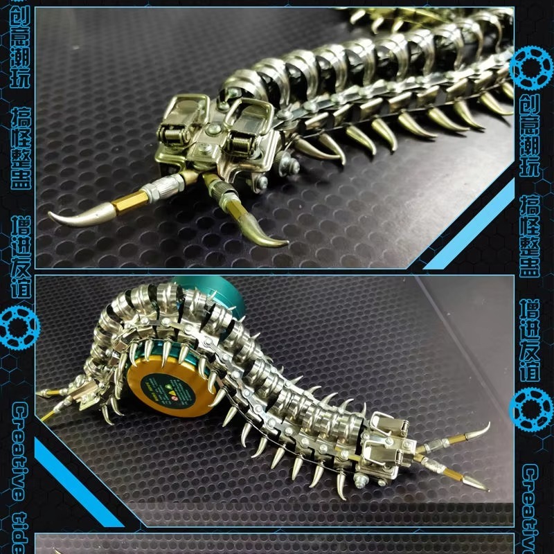 3D Puzzle Metal Centipede Mode - Metal 3D Puzzle Stainless Model Kit 评论和价格