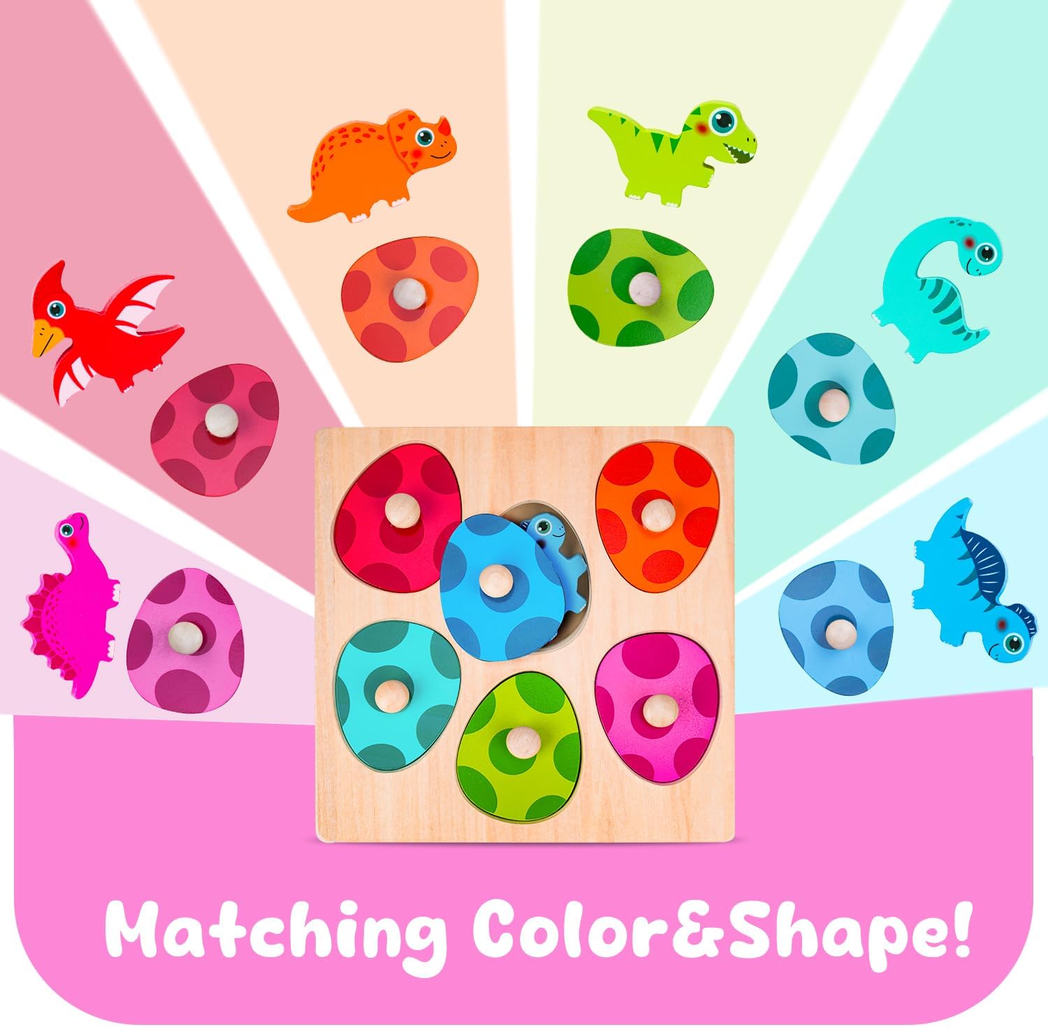 Wooden Dinosaur Jigsaw Puzzle  - 3D Wooden Mechanical Puzzle Marble Run 评论和价格